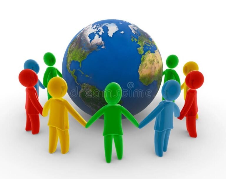 ihmisia yhteistyossa rauhassa ja tasa arvossa