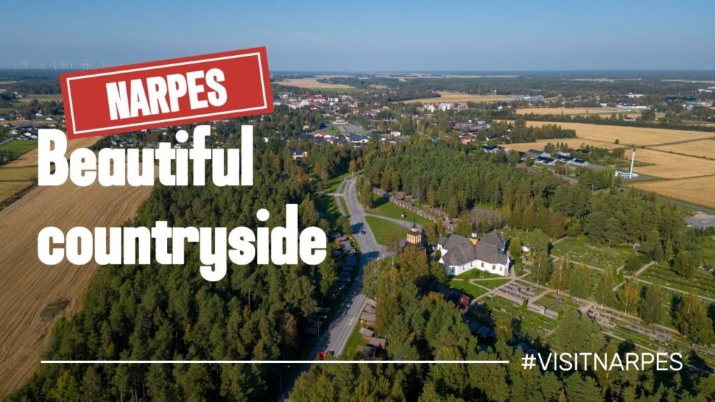 Mitä Lediga Jobb Närpes Tarjoaa Työnhakijoille Suomessa 1 ilmakuva narpesin kaupungista suomessa