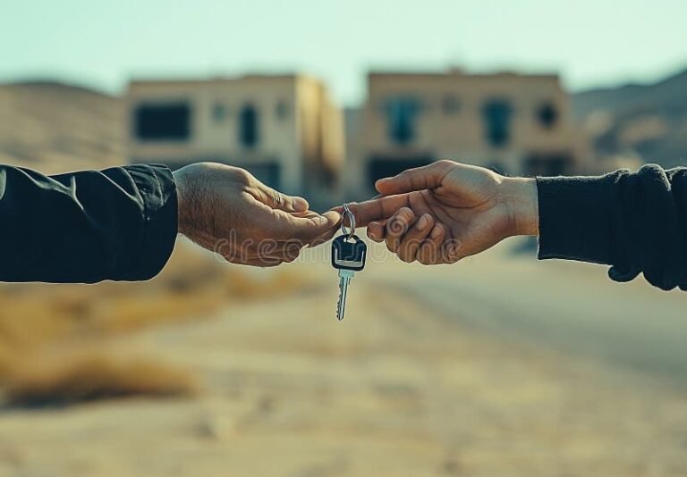 kiinteiston avaimet kadessa siirtymatilanteessa